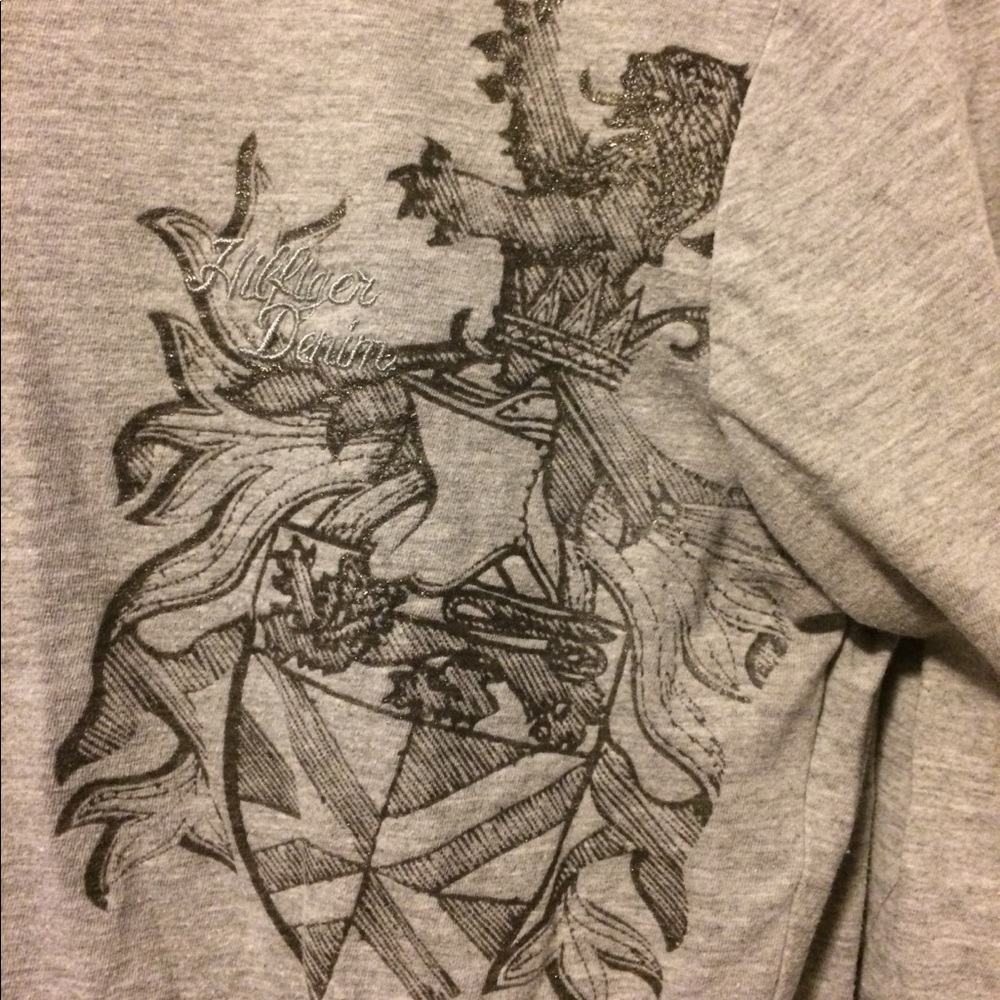 Grey Coat of Arms Tommy Hilfiger Long-Sleeve Shirt
